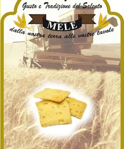 Cracker con pomodoro e origano prodotto in Puglia da 200g