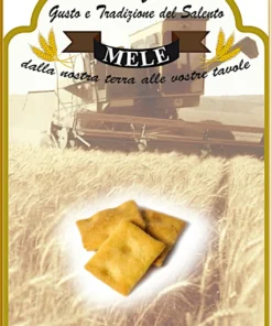 Cracker al gusto Bacon prodotto in Puglia da 200g