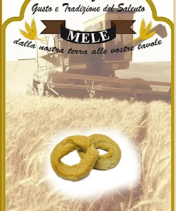 Taralli Grano Arso prodotto in Puglia da 250g