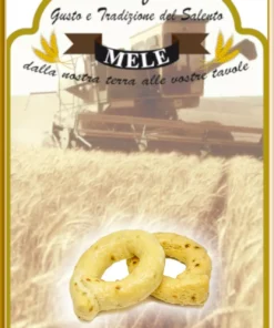 Taralli alla Cipolla prodotto in Puglia da 250g