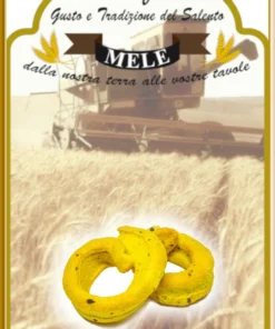 Taralli alla Curcuma Prodotto in Puglia da 250g